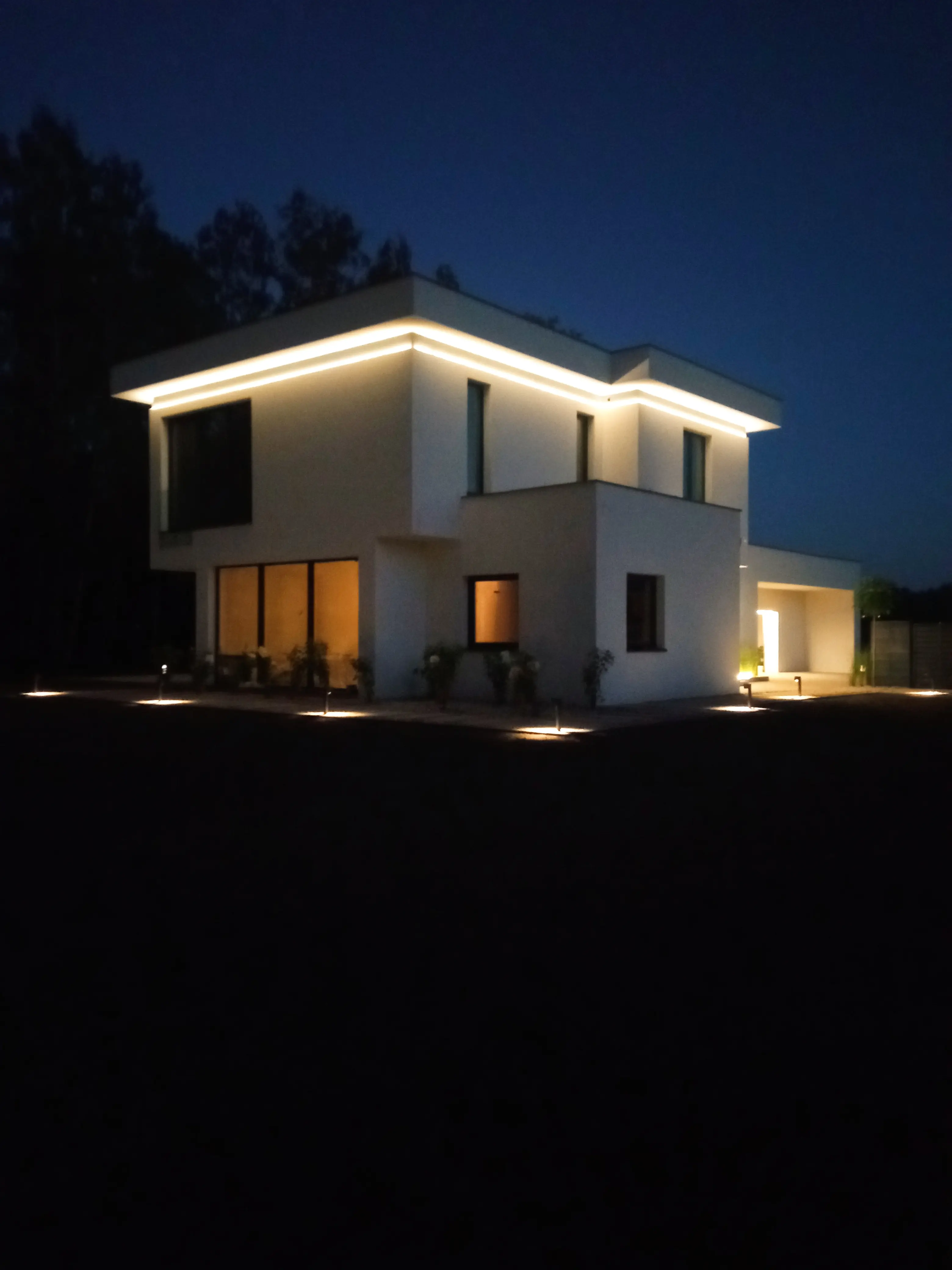 Частный дом в Надажине с завершённой системой умного дома